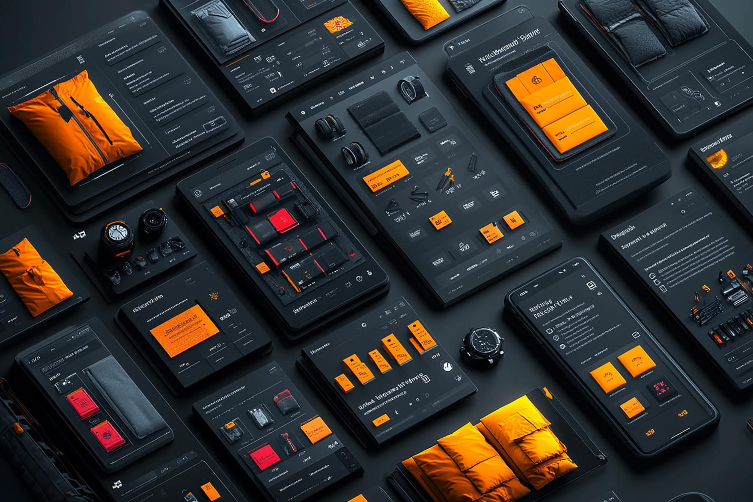 How to create responsive design for different screen resolutions