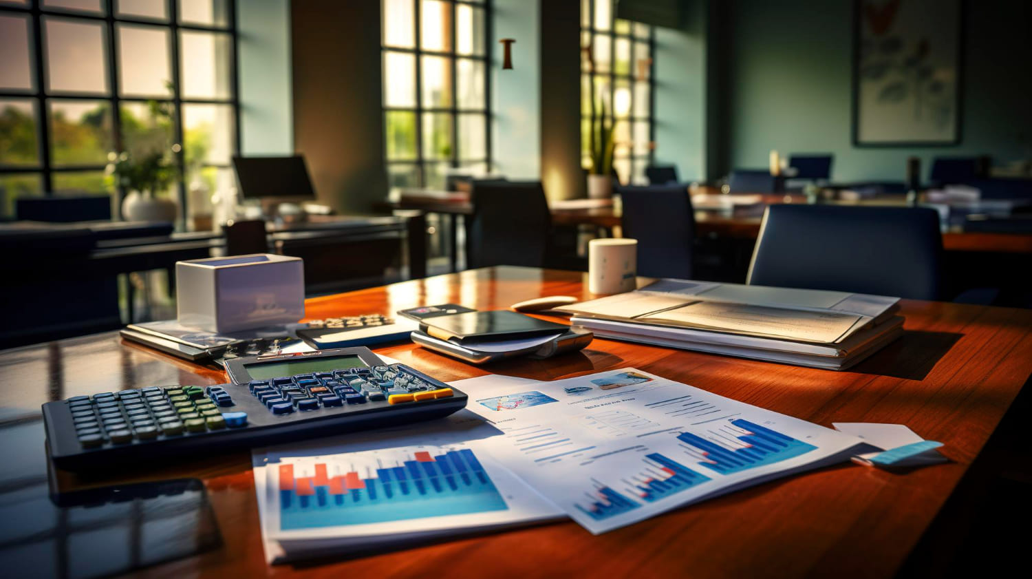 Professional website for an accounting firm: trust and reliability
